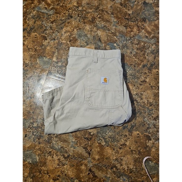 Carhartt‎ Mens Carpenter Shorts Size 40 Tan Ex. Condition (A231) - Picture 10 of 10
